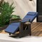 Patio Wicker Recliner Chair with Adjustable Backrest and Footrest